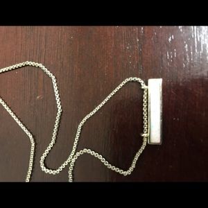 Adjustable Kendra Scott Opal Leanor Bar Necklace